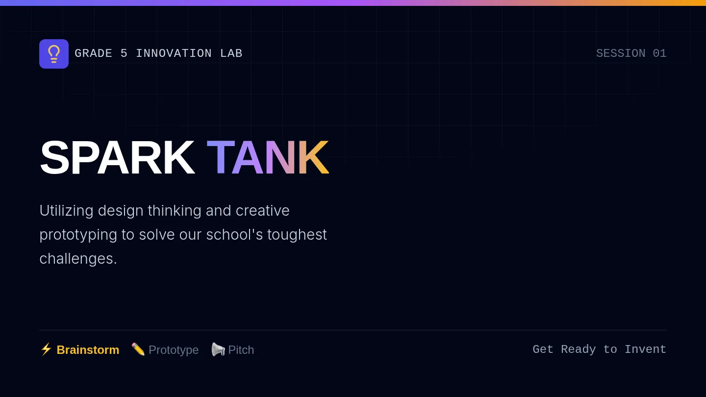 Spark Tank Slides