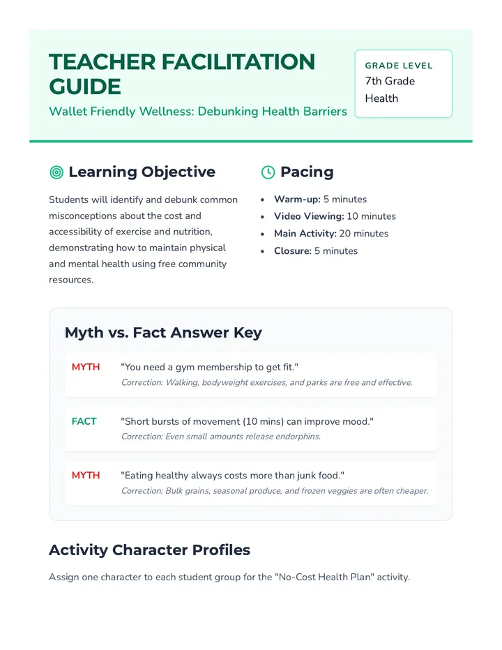 Wellness Facilitation Guide