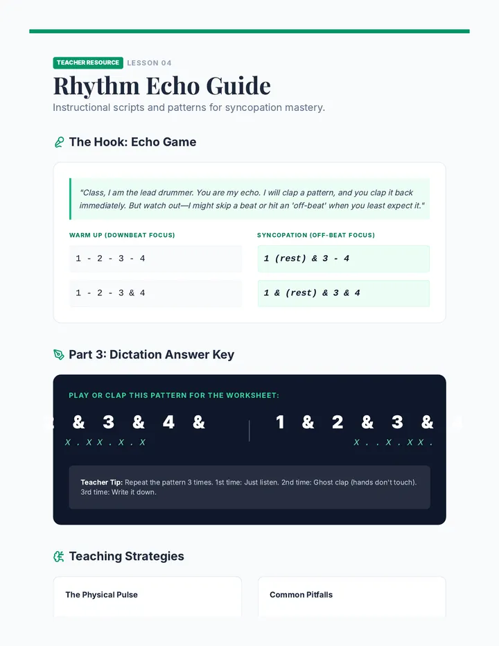 Rhythm Echo Guide