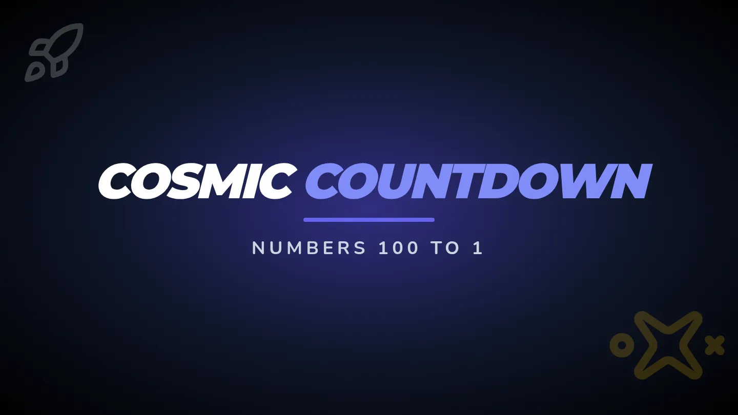 Cosmic Countdown Slides