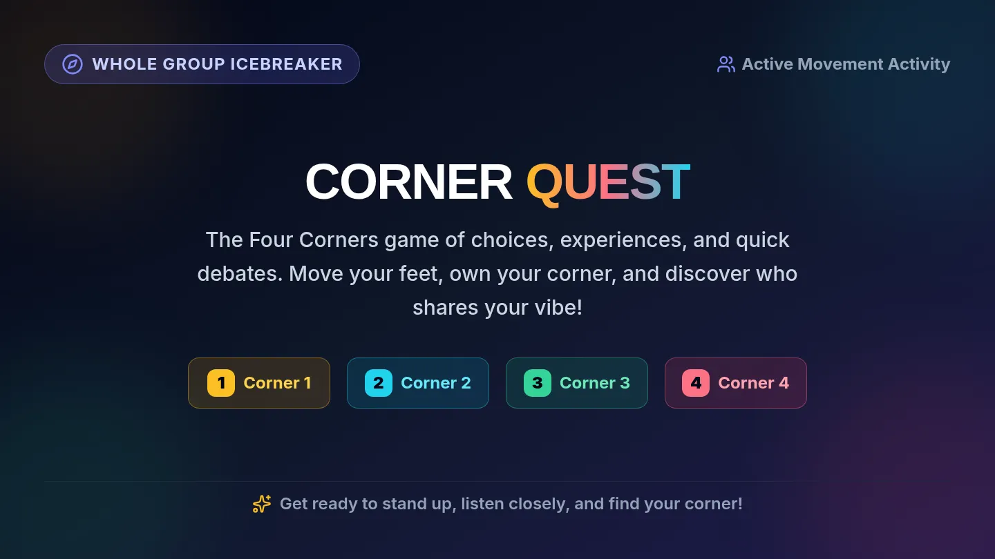 Corner Quest Slides