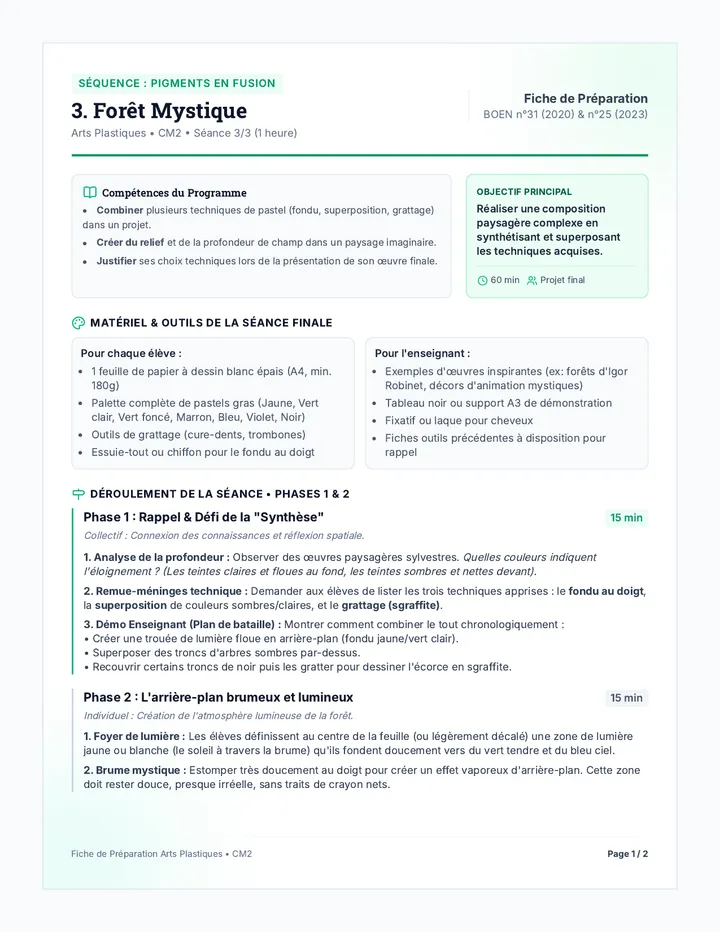 Fret Mystique Guide Enseignant