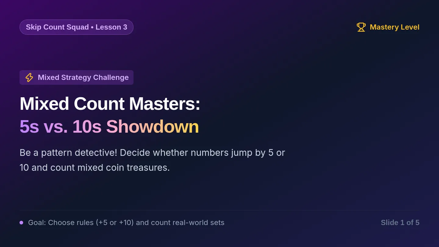 Mixed Count Slides