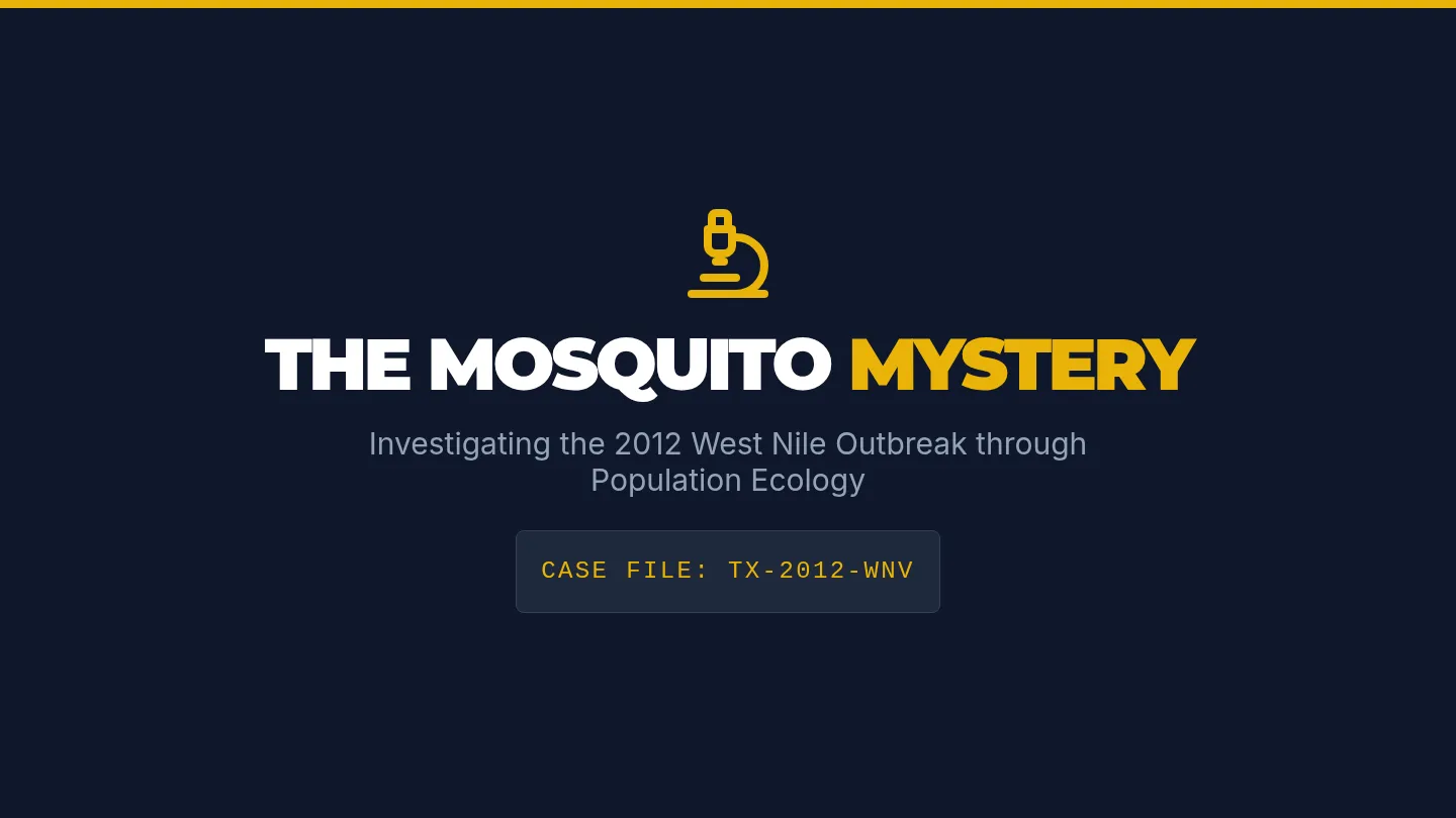 Mosquito Mystery Slides