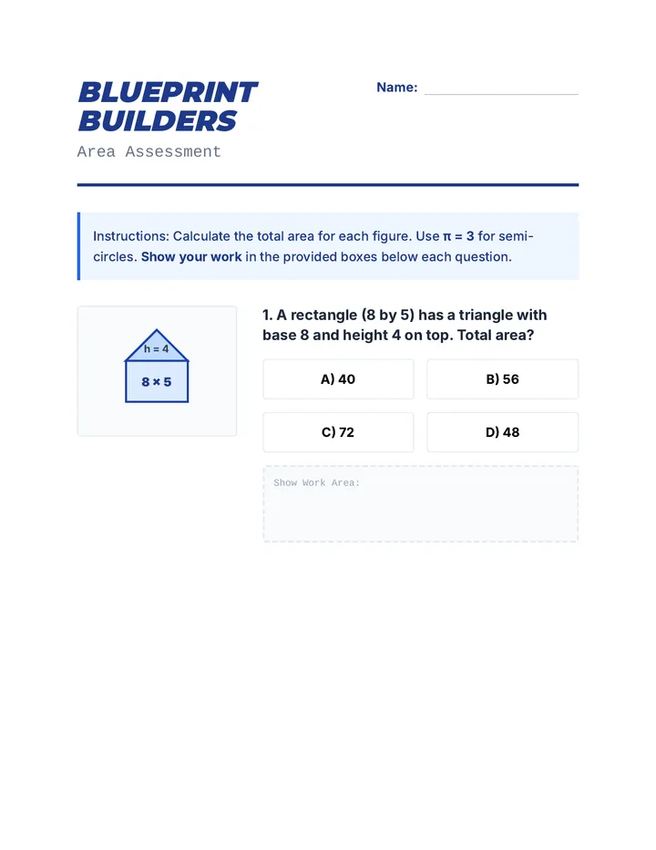 Blueprint Builders Practice Quiz