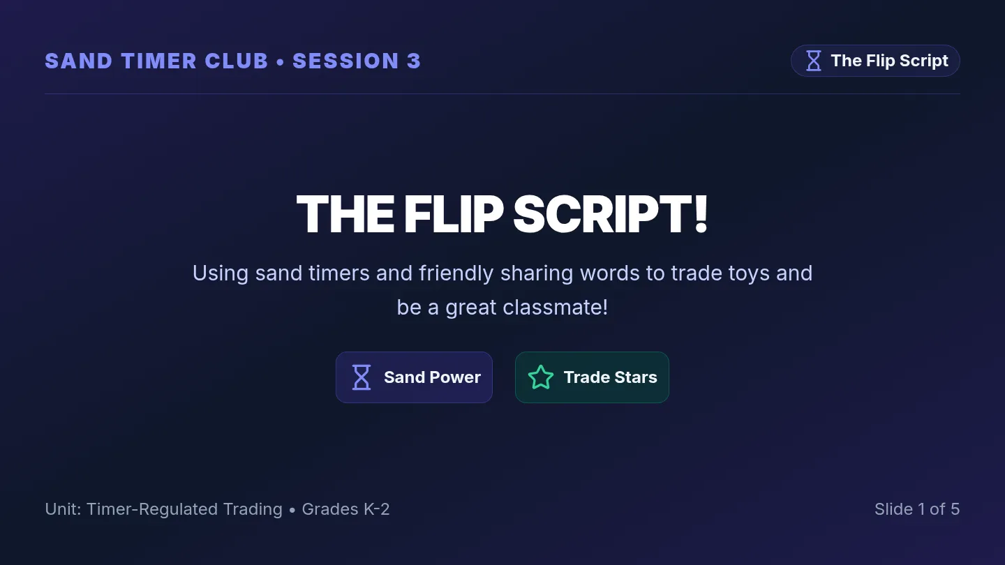 Flip Script Slides