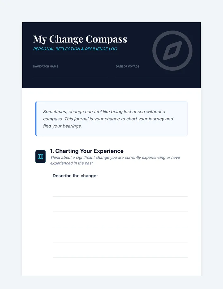 My Change Compass Journal