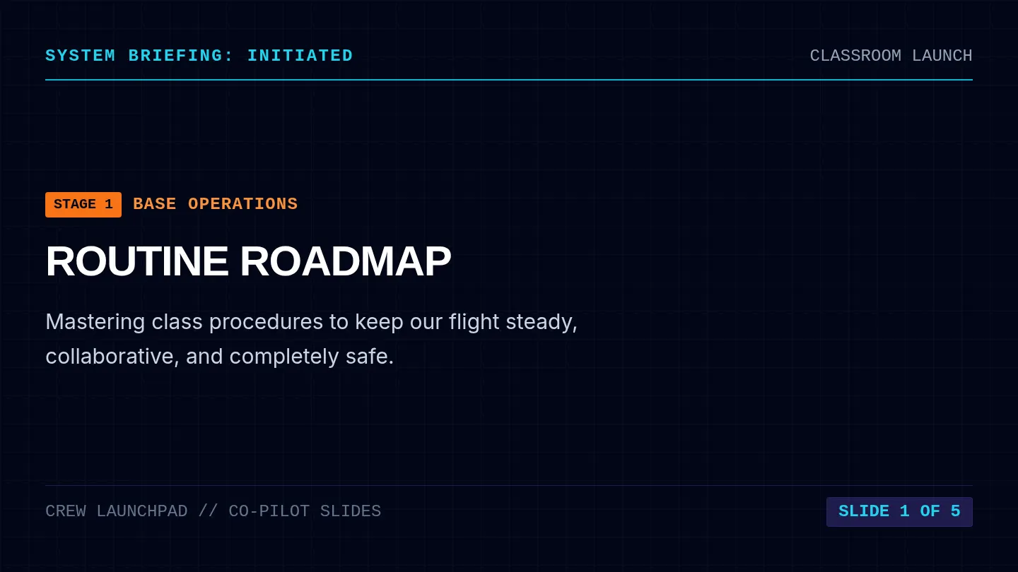 Routine Roadmap Slides