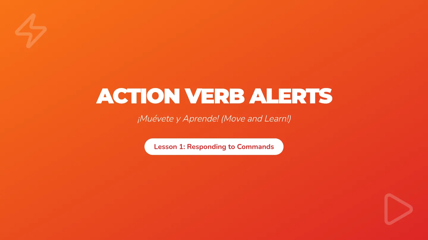 Action Verb Slides
