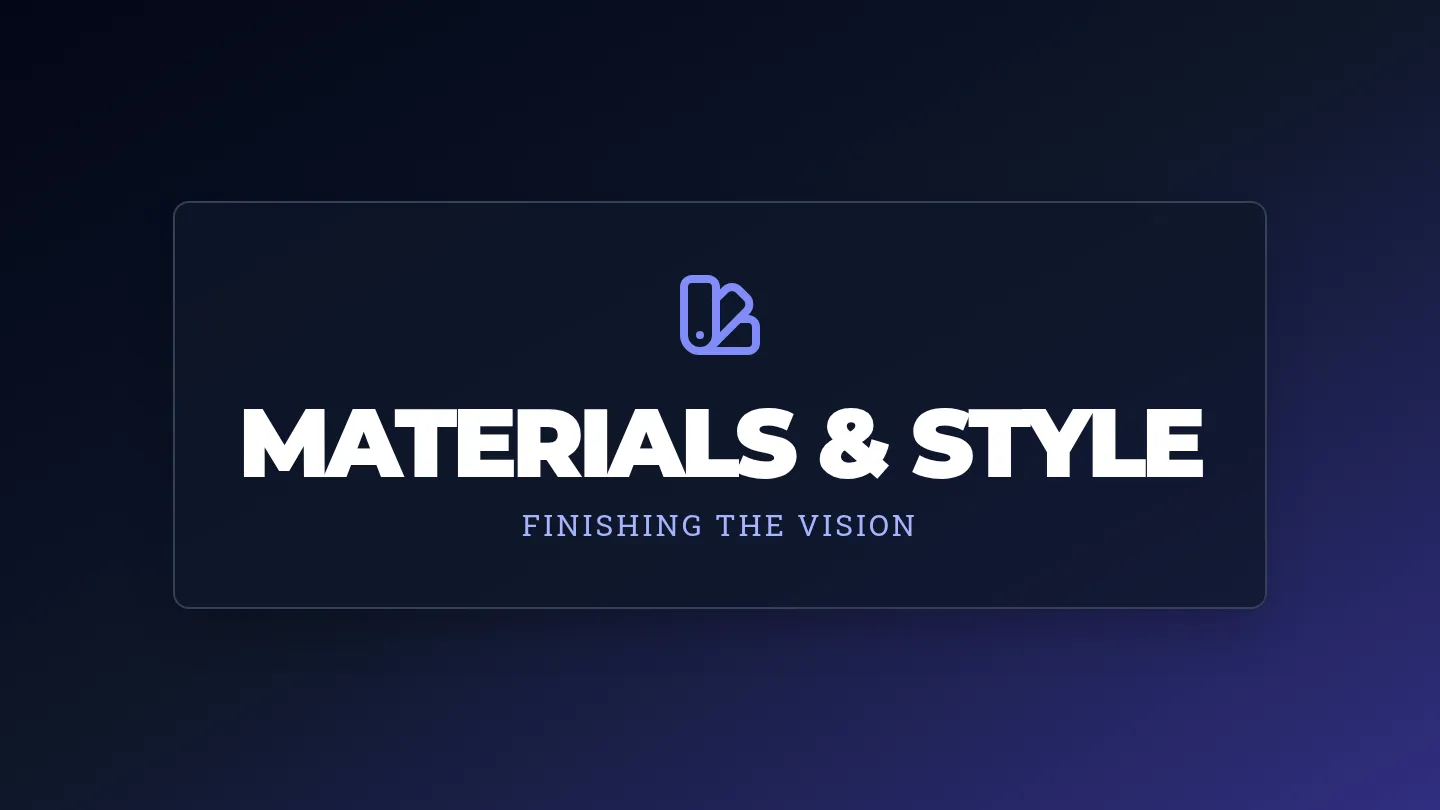 Materials and Furnishings Slides
