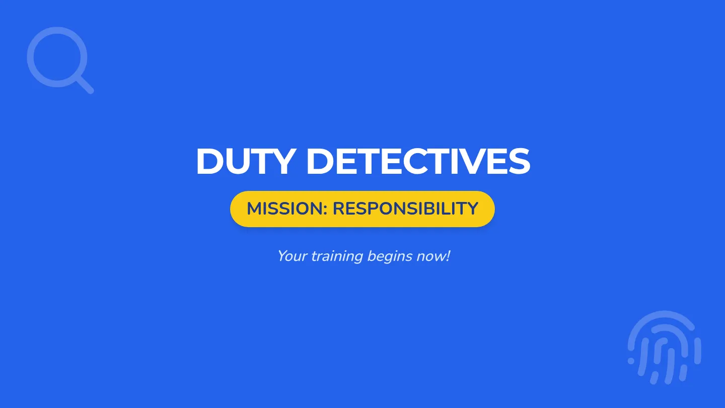 Duty Detective Slides