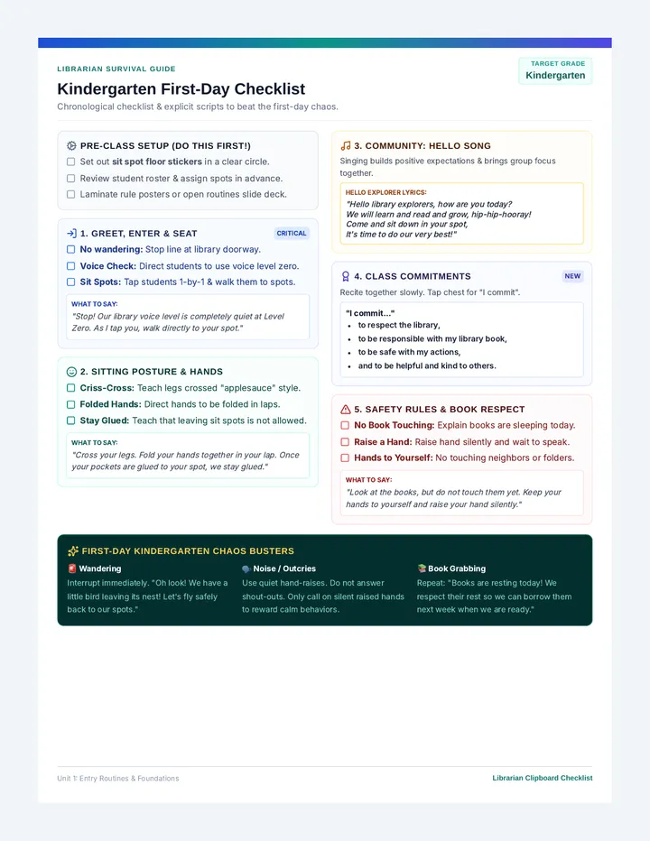 Routine Checklist Guide