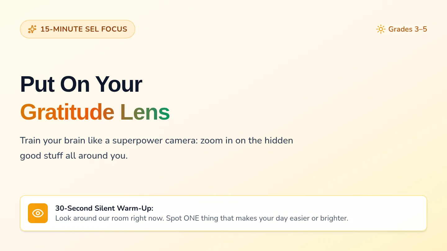 Gratitude Lens Slides