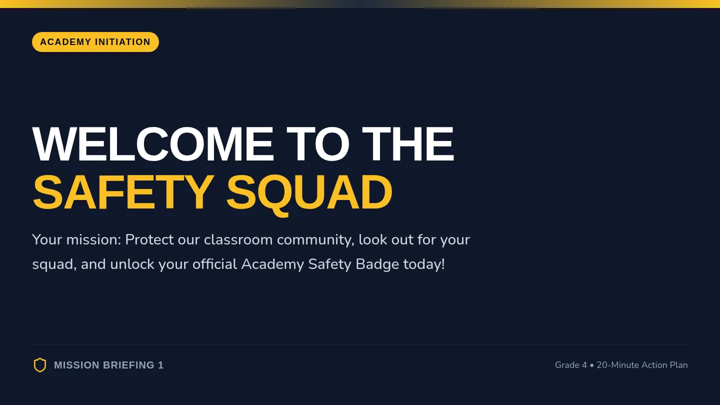 Safety Squad Slides