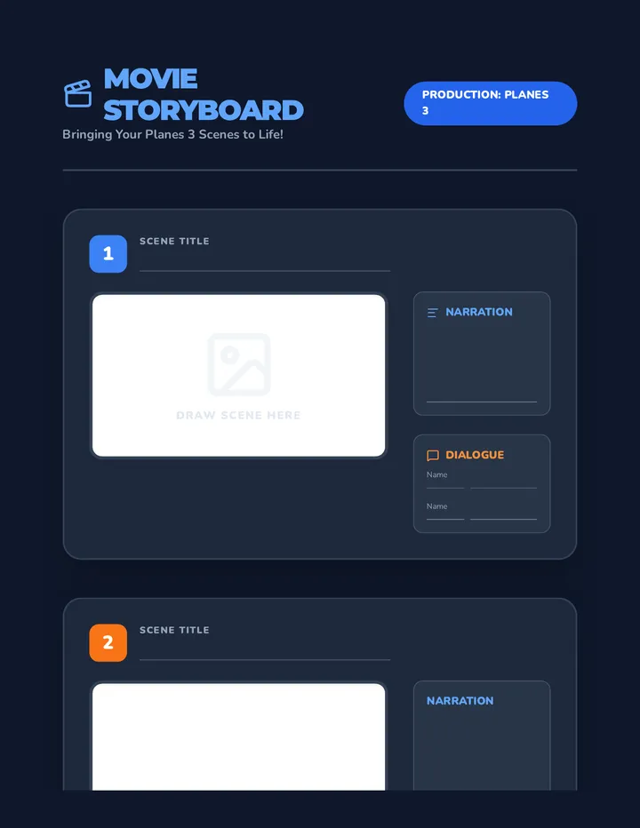 Storyboard Template