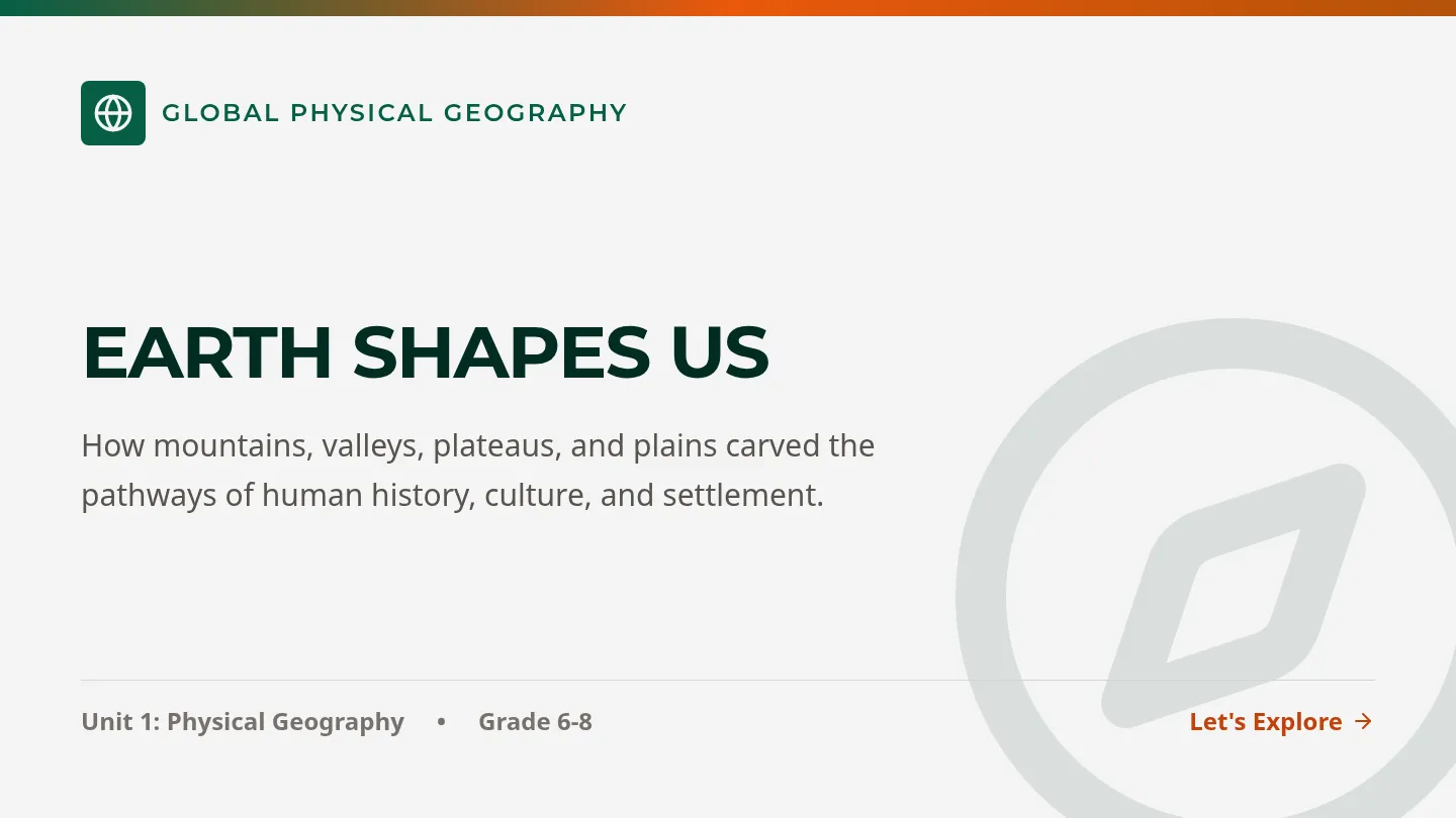 Earth Shapes Slides