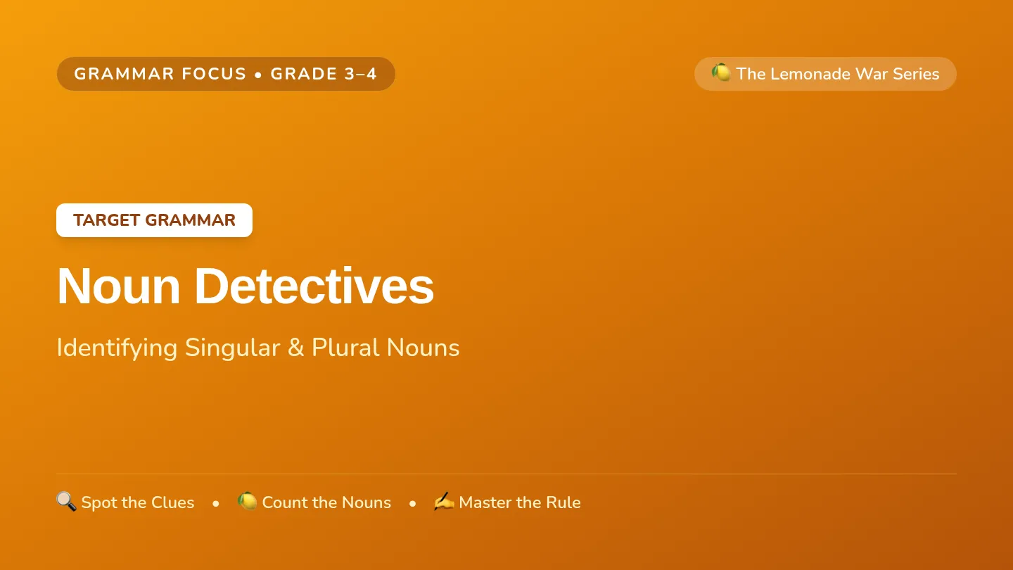 Noun Detectives Slides