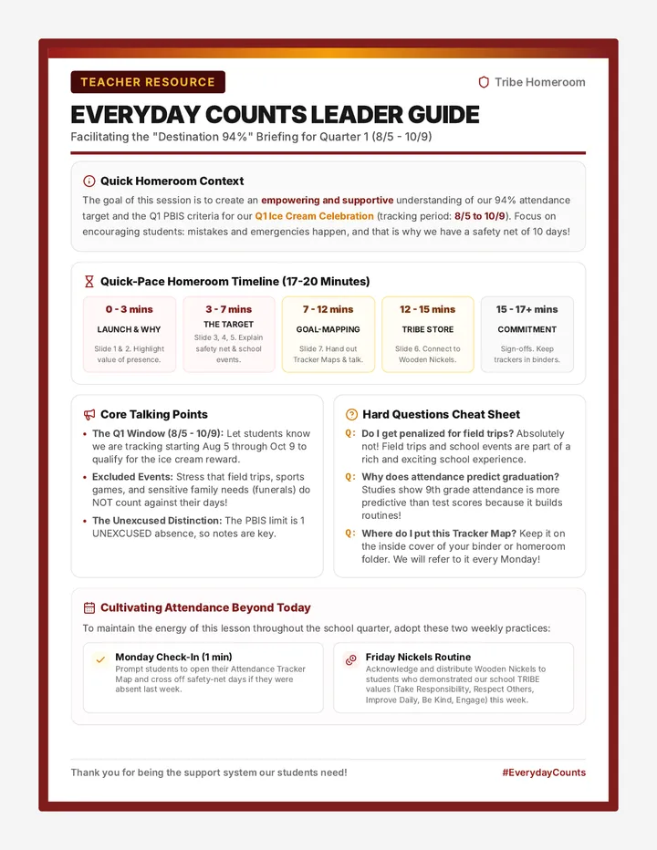 Everyday Counts Leader Guide