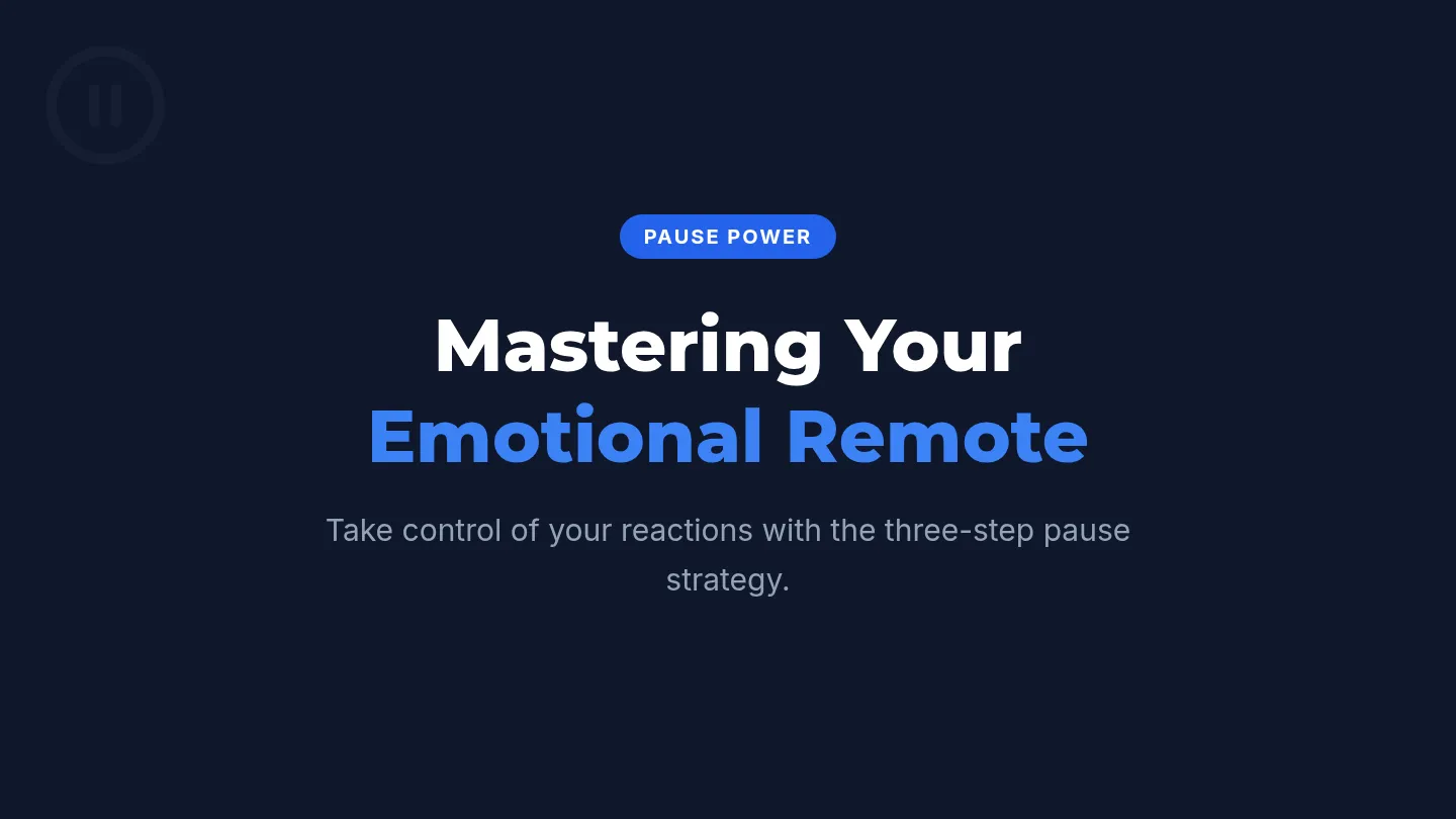 Emotional Remote Slide Deck