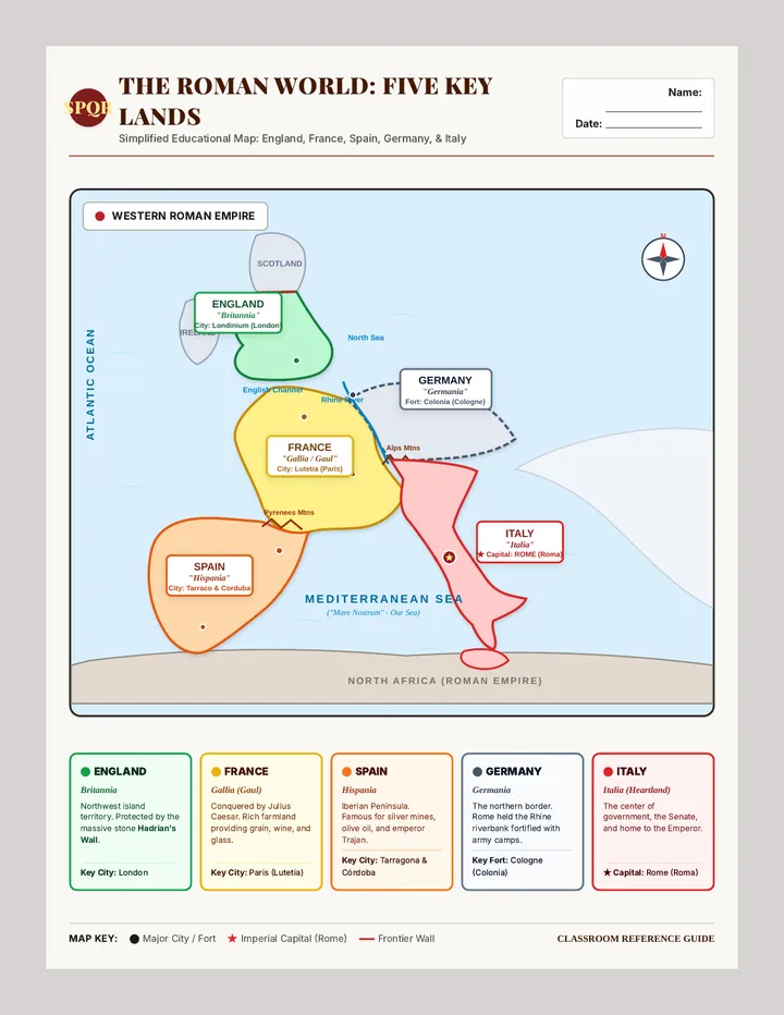 Empire Frontiers Reference Map