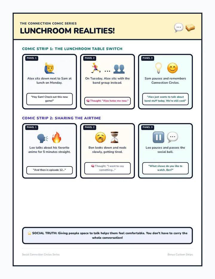 Social Connection Comic Strips