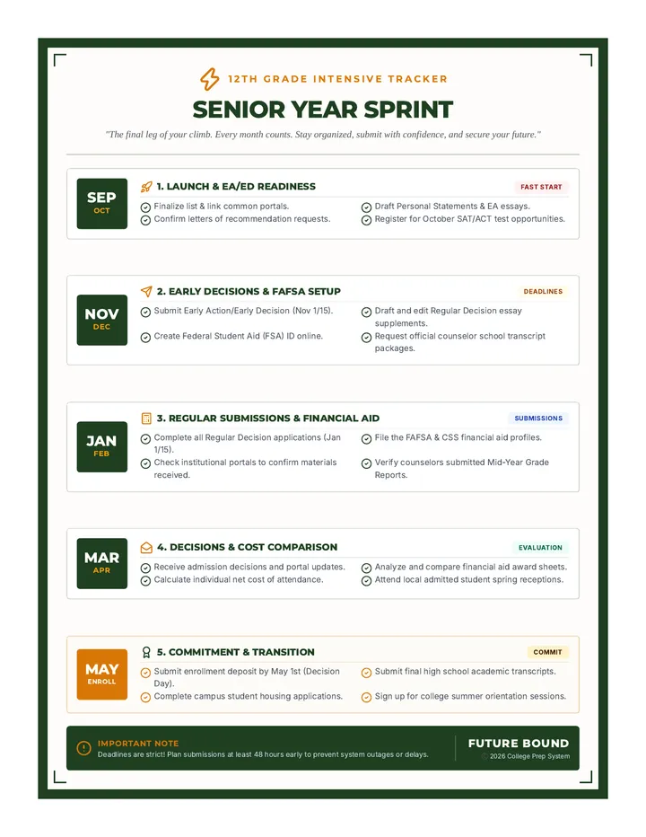 Senior Sprint Poster