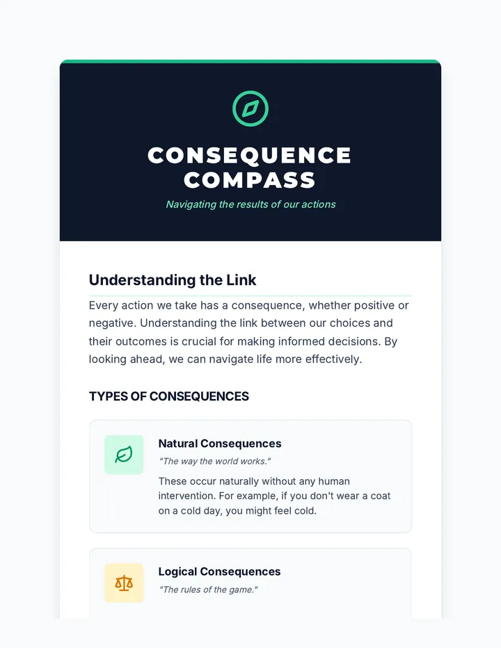 Consequence Compass Reading