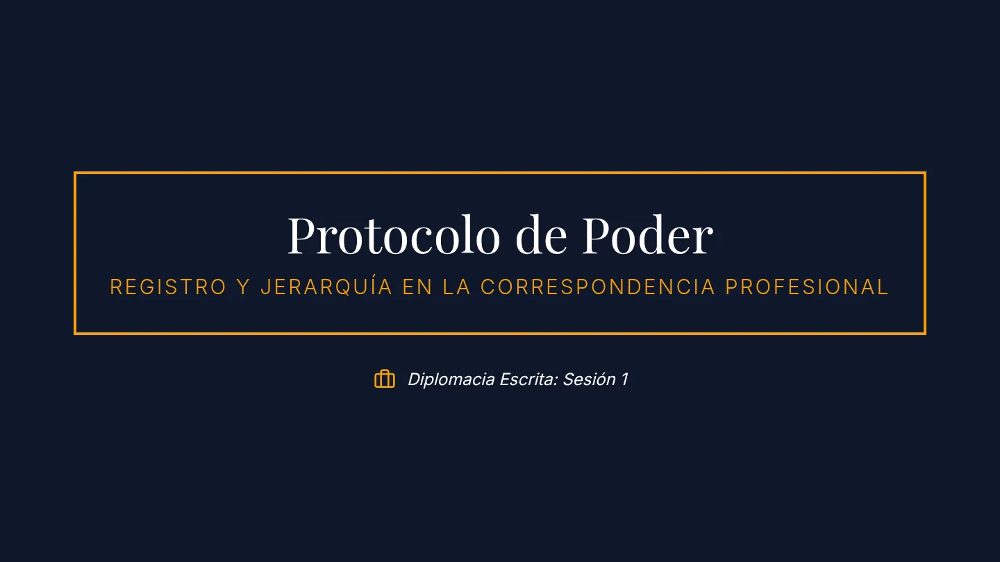 Protocolo de Poder Slides