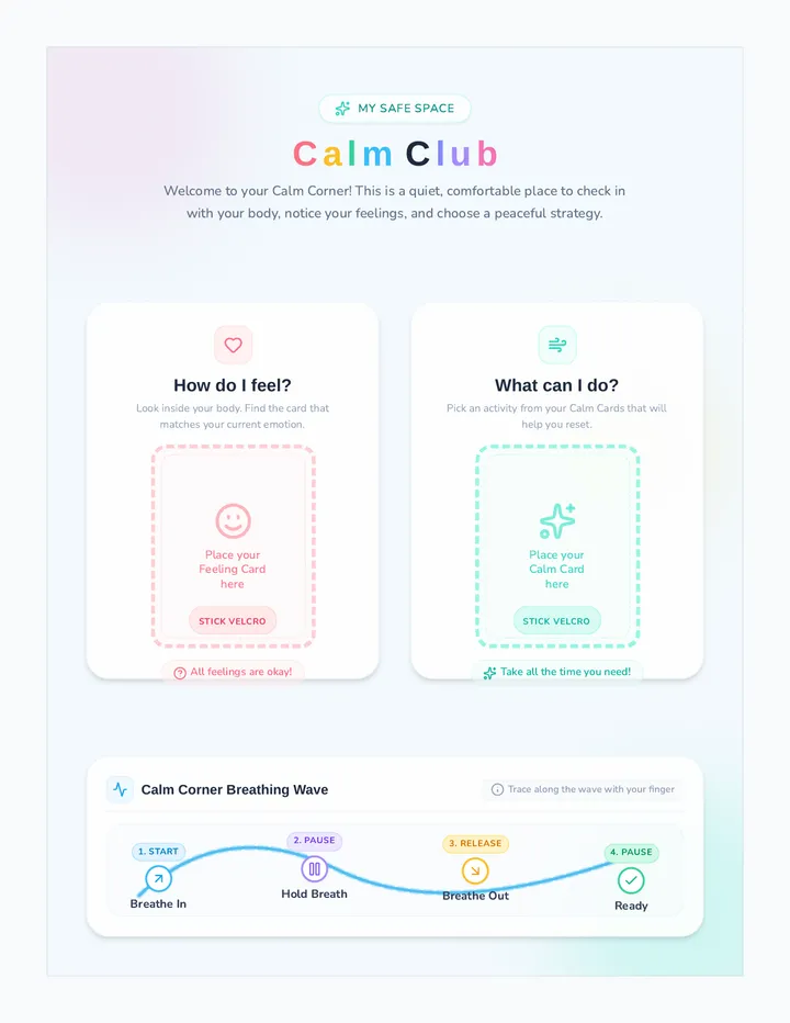 Calm Club Poster