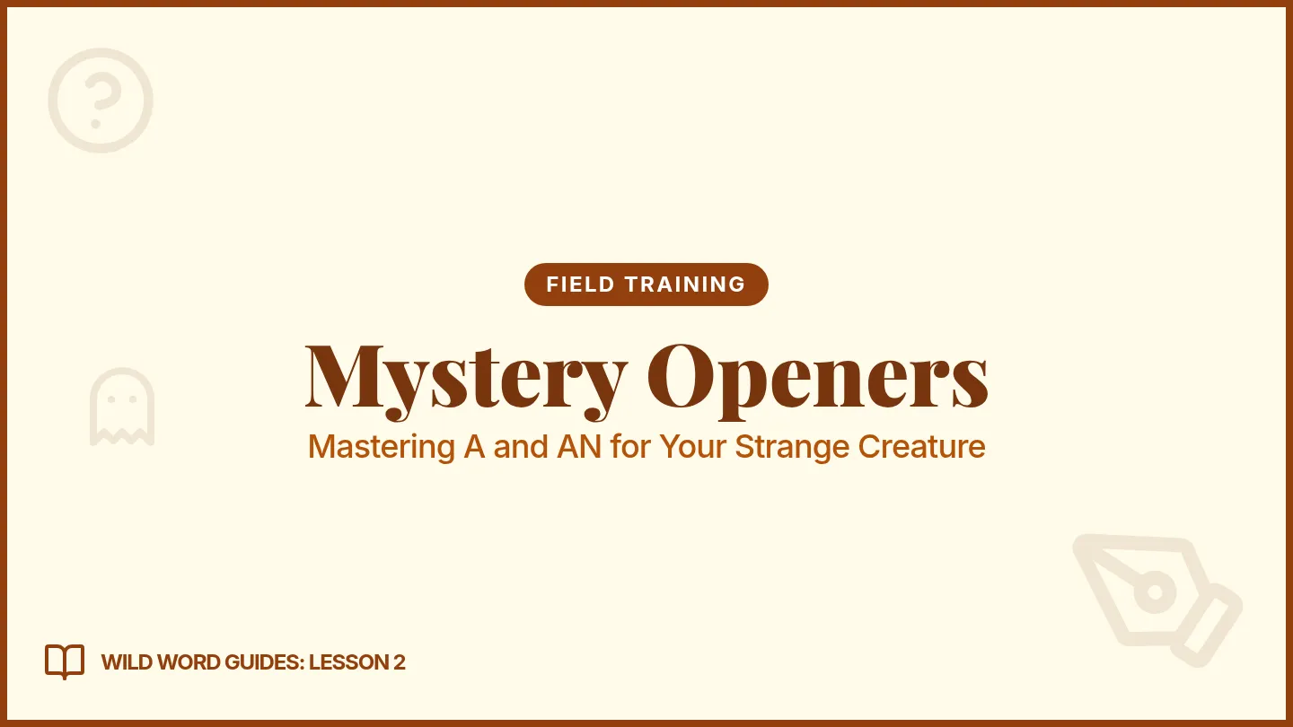 Mystery Openers Slides