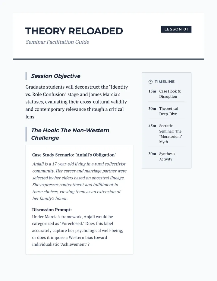 Theory Reloaded Teacher Guide