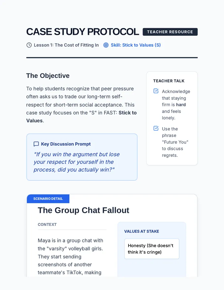 Case Study Teacher Guide