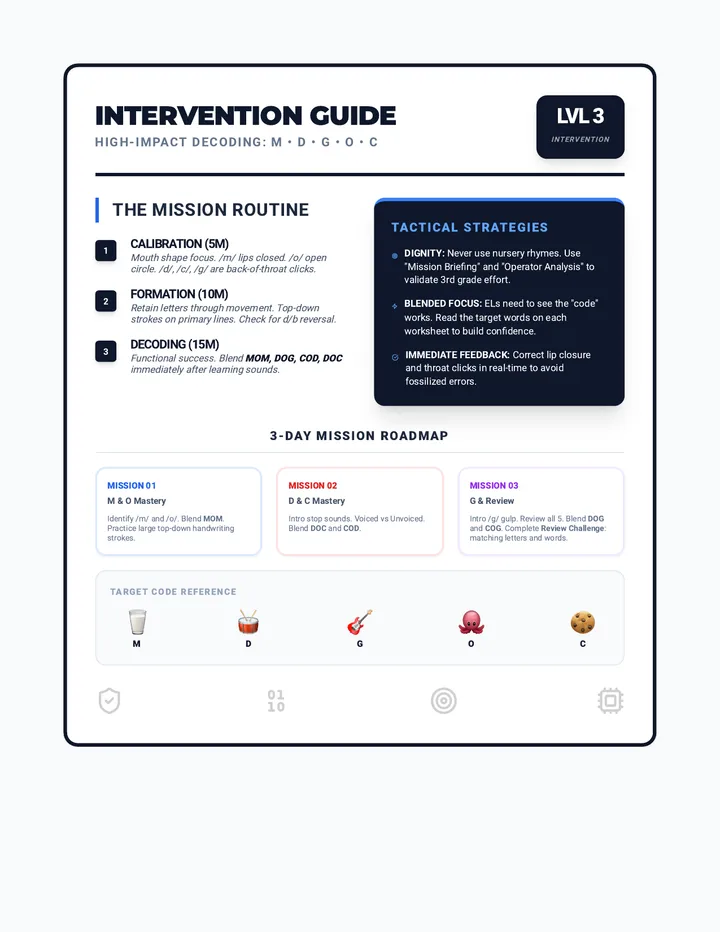 Intervention Mission Guide
