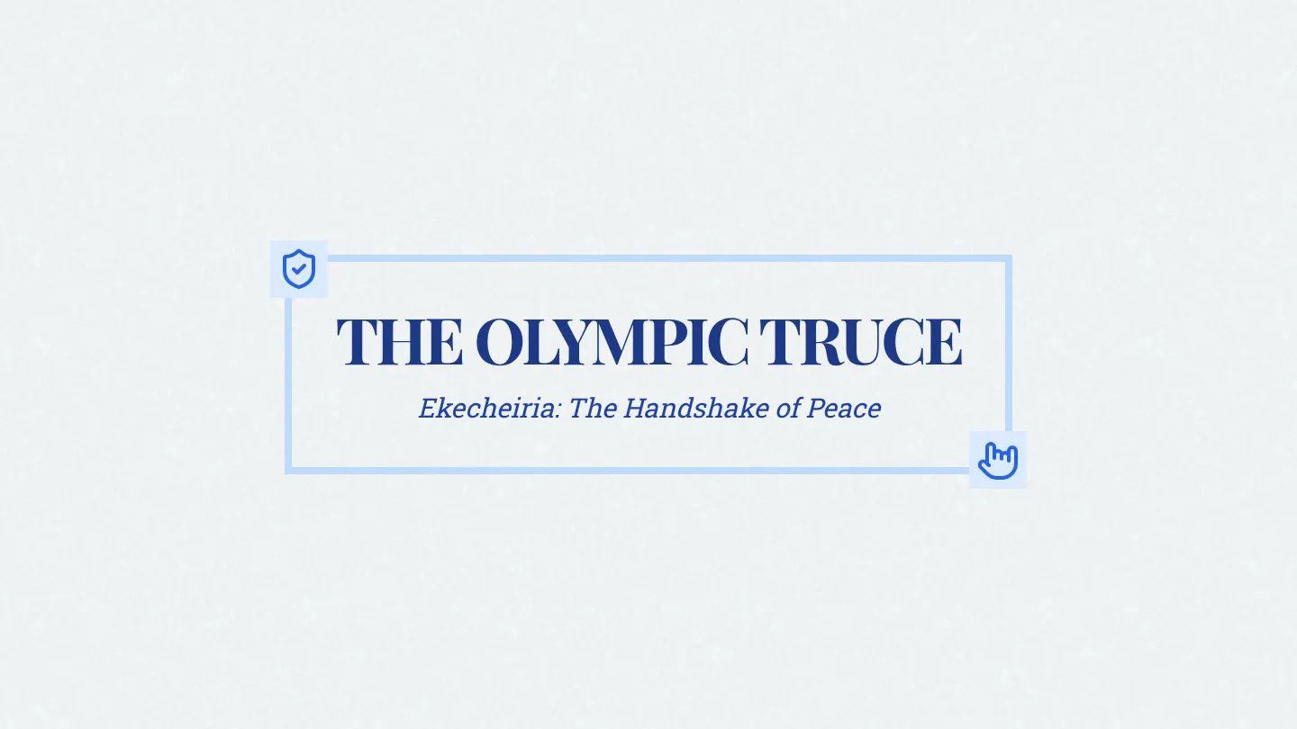 The Olympic Truce Slides