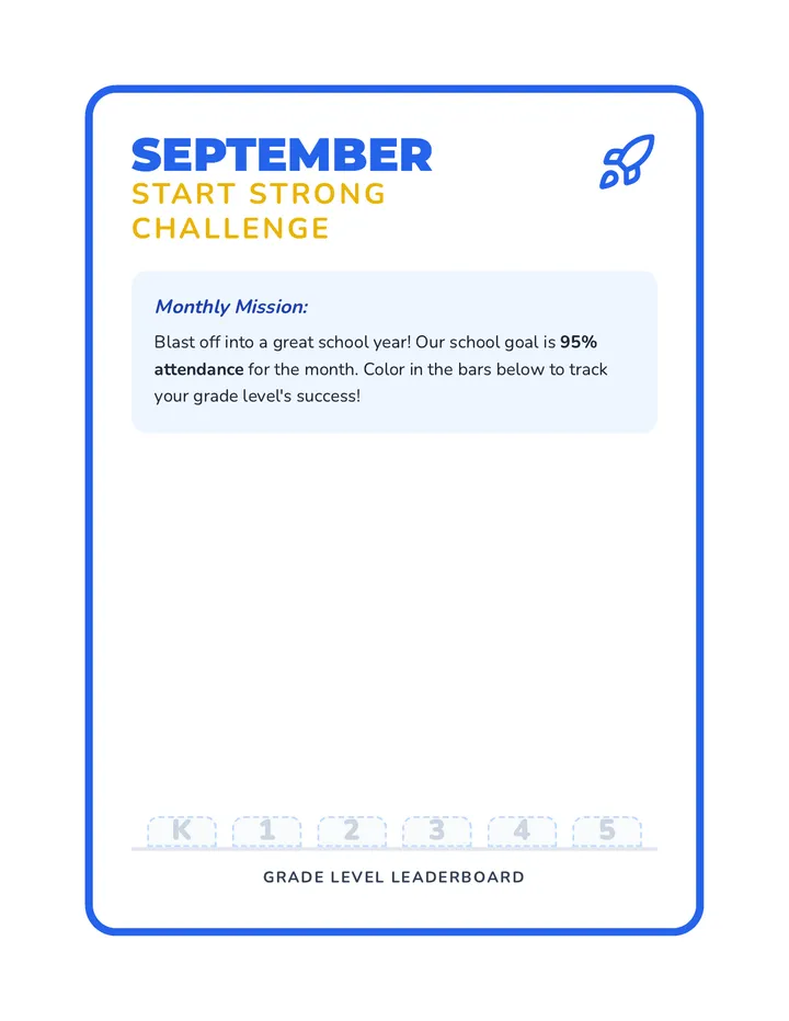 Monthly Challenge Posters