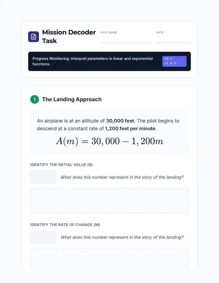 Mission Decoder Task