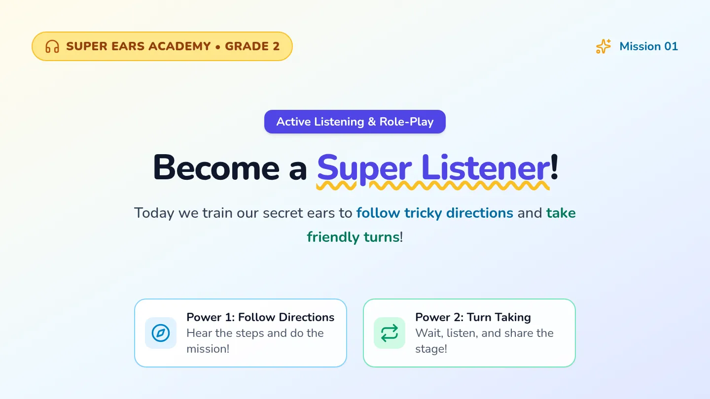Super Ears Slide Deck