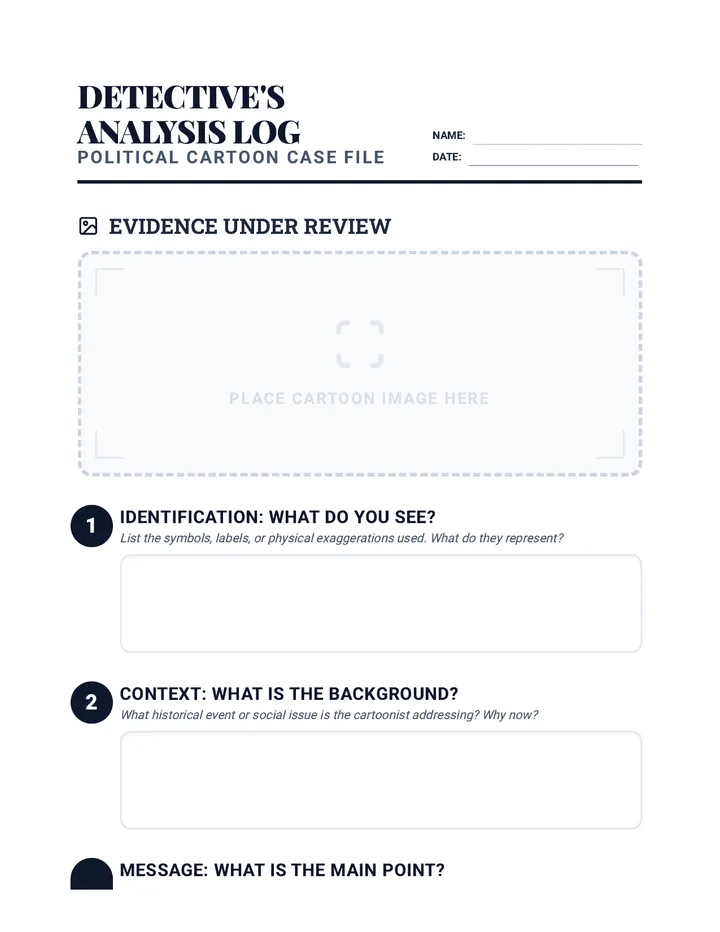 Analysis Worksheet Printable Final
