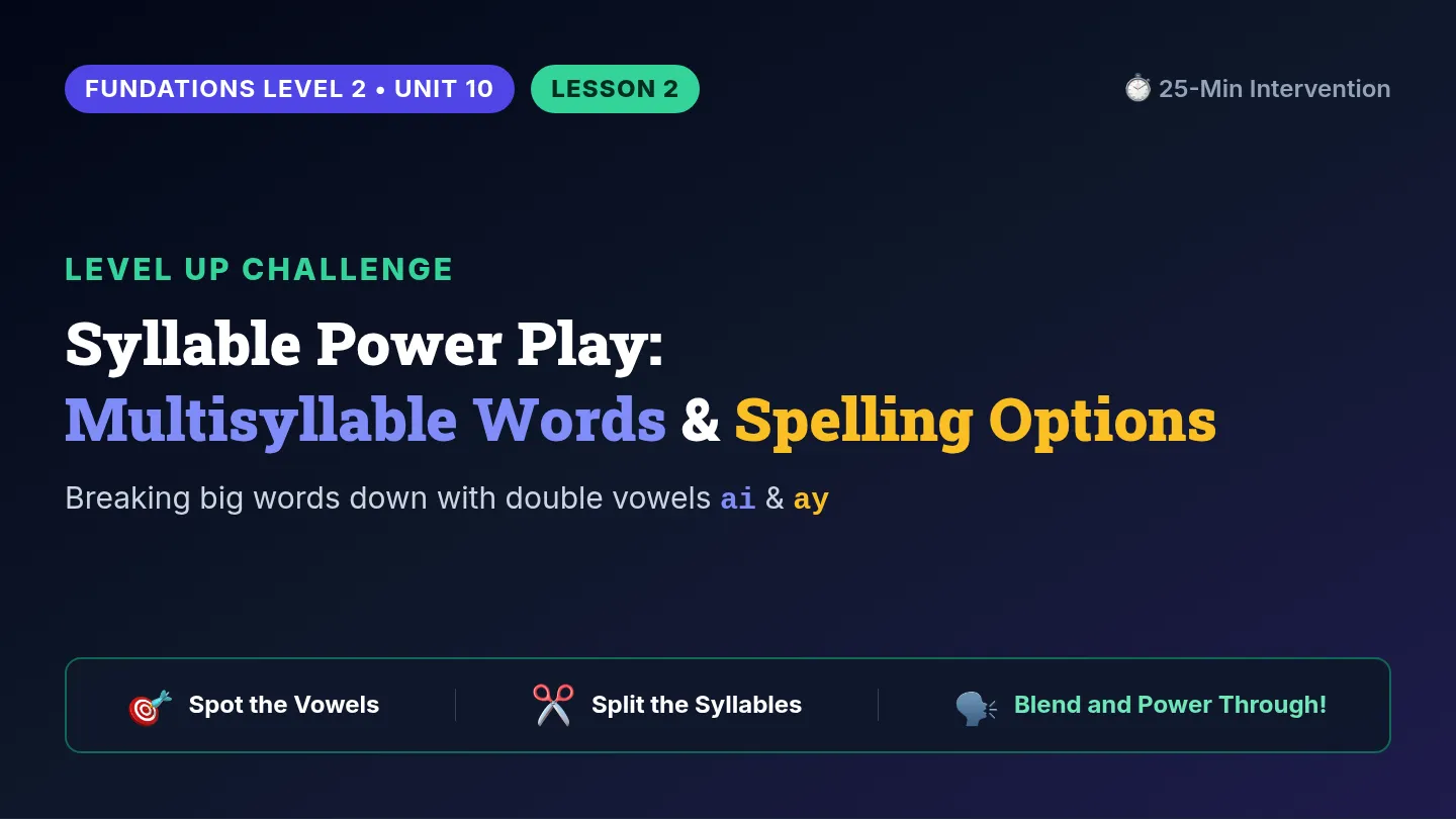 Syllable Power Play Slides