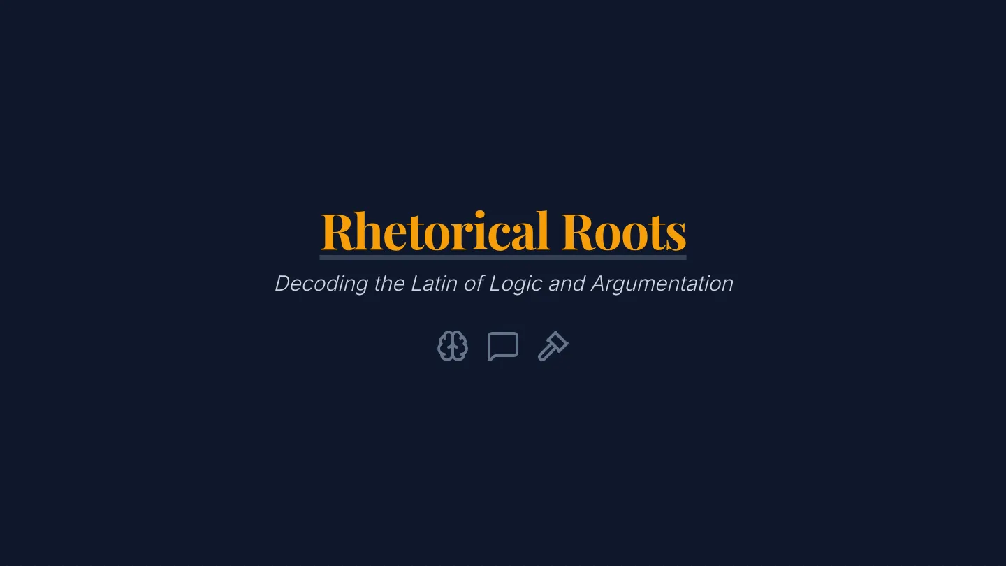 Rhetoric Roots Slides
