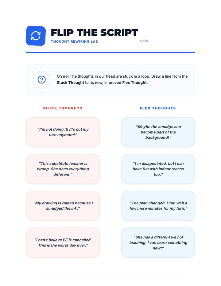 Flip the Script Activity