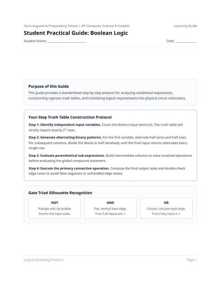Student Application Guide