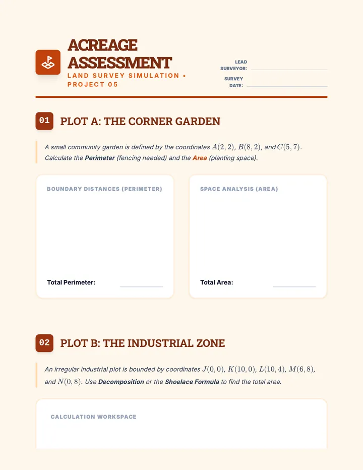 Acreage Assessment Worksheet