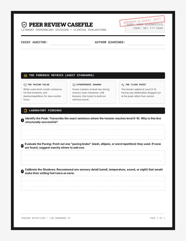 Peer Review Casefile