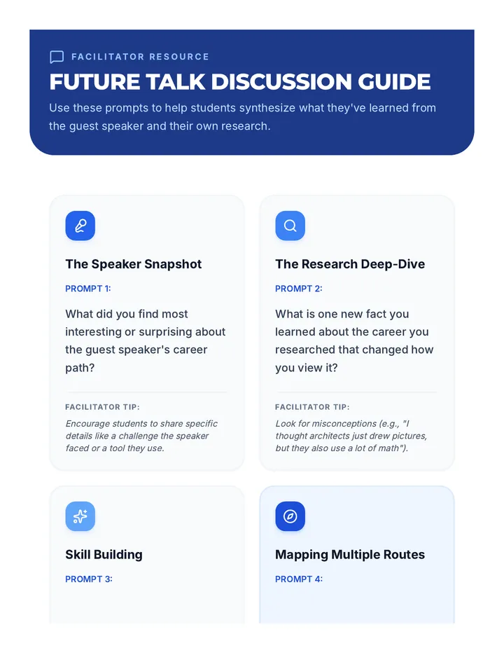 Future Talk Discussion Guide