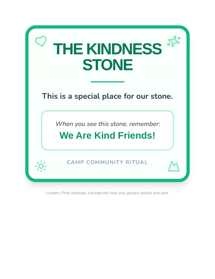 Kindness Spot Sign