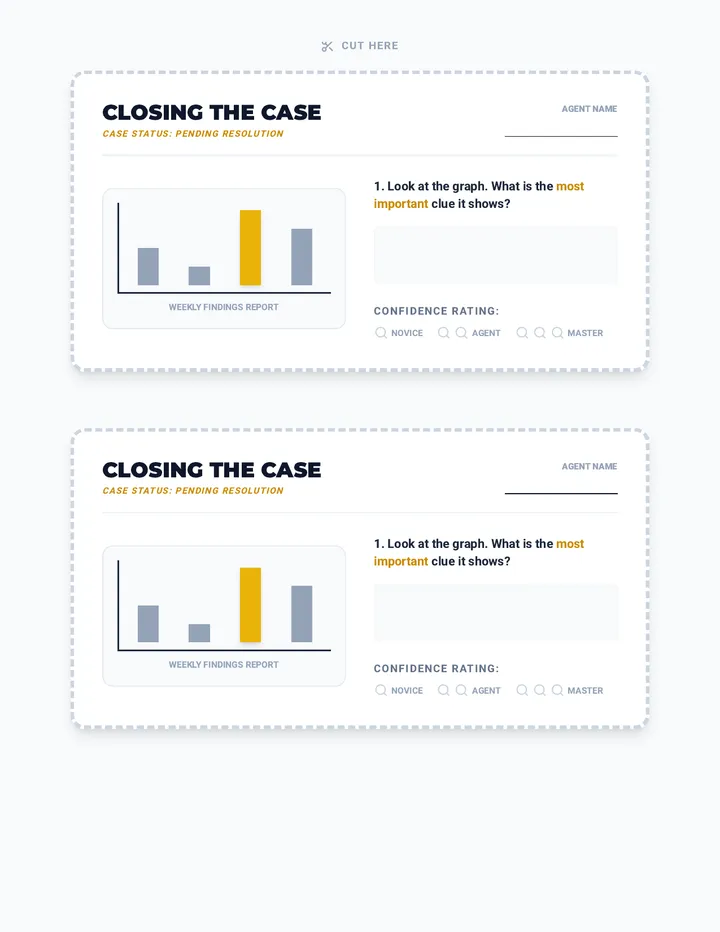 Data Detectives Closing Ticket
