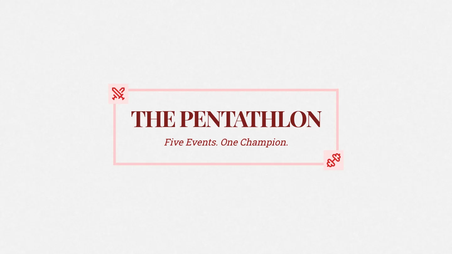 Pentathlon Events Slides