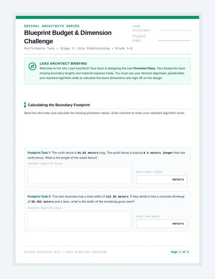 Blueprint Budget Challenge