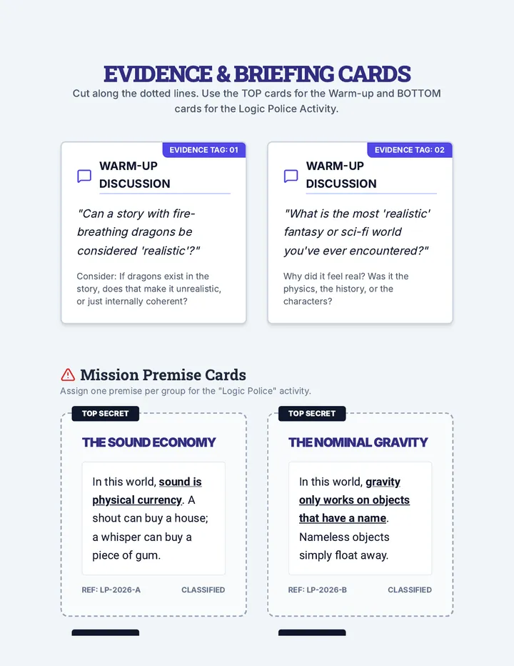 Logic Police Cards